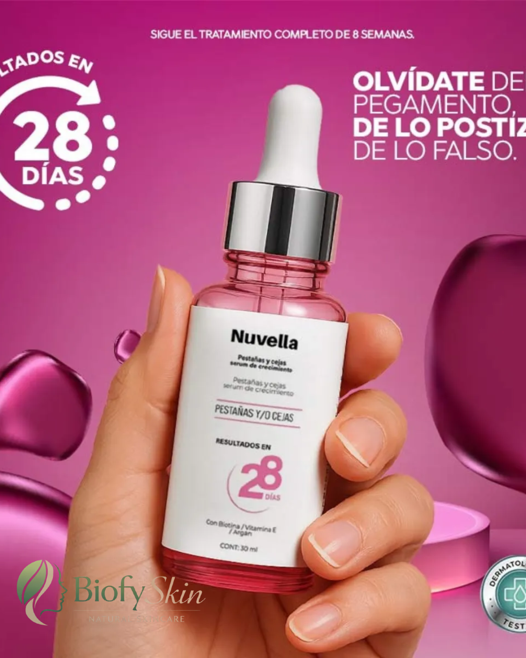 SÉRUM DE PESTAÑAS Y CEJAS - NUVELLA