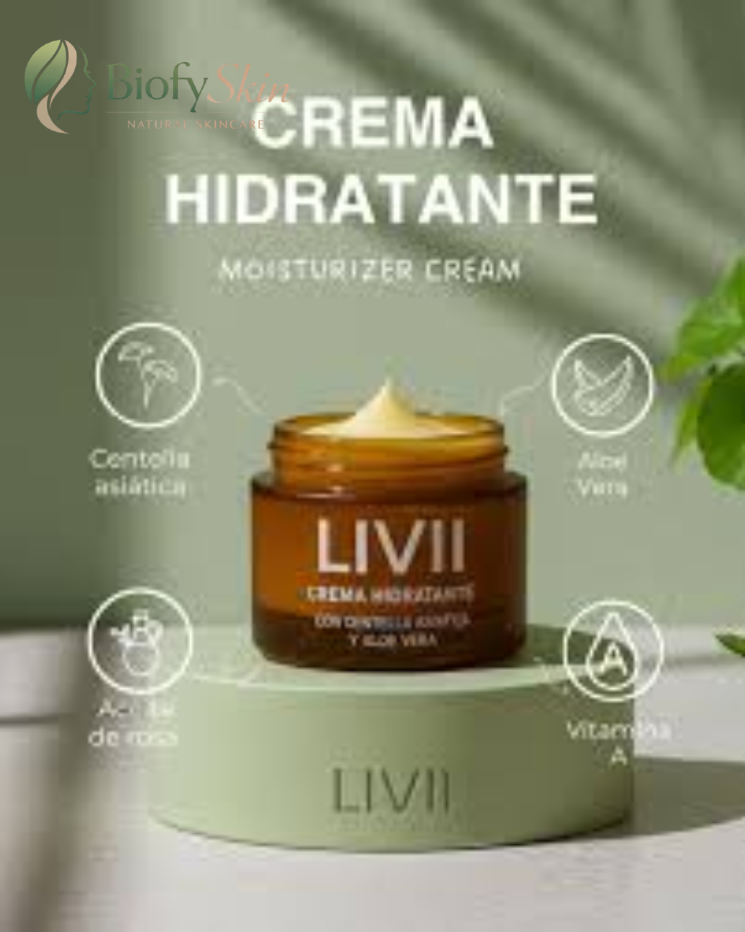 CREMA HIDRATANTE DE CENTELLA ASIATICA