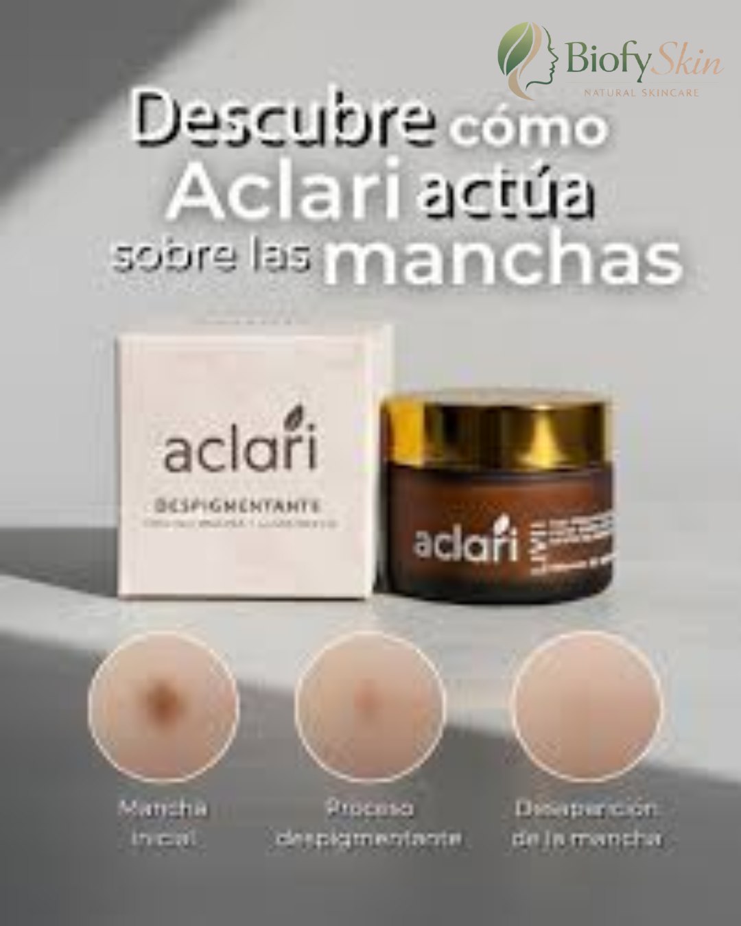 CREMA DESPIGMENTANTE- ACLARI